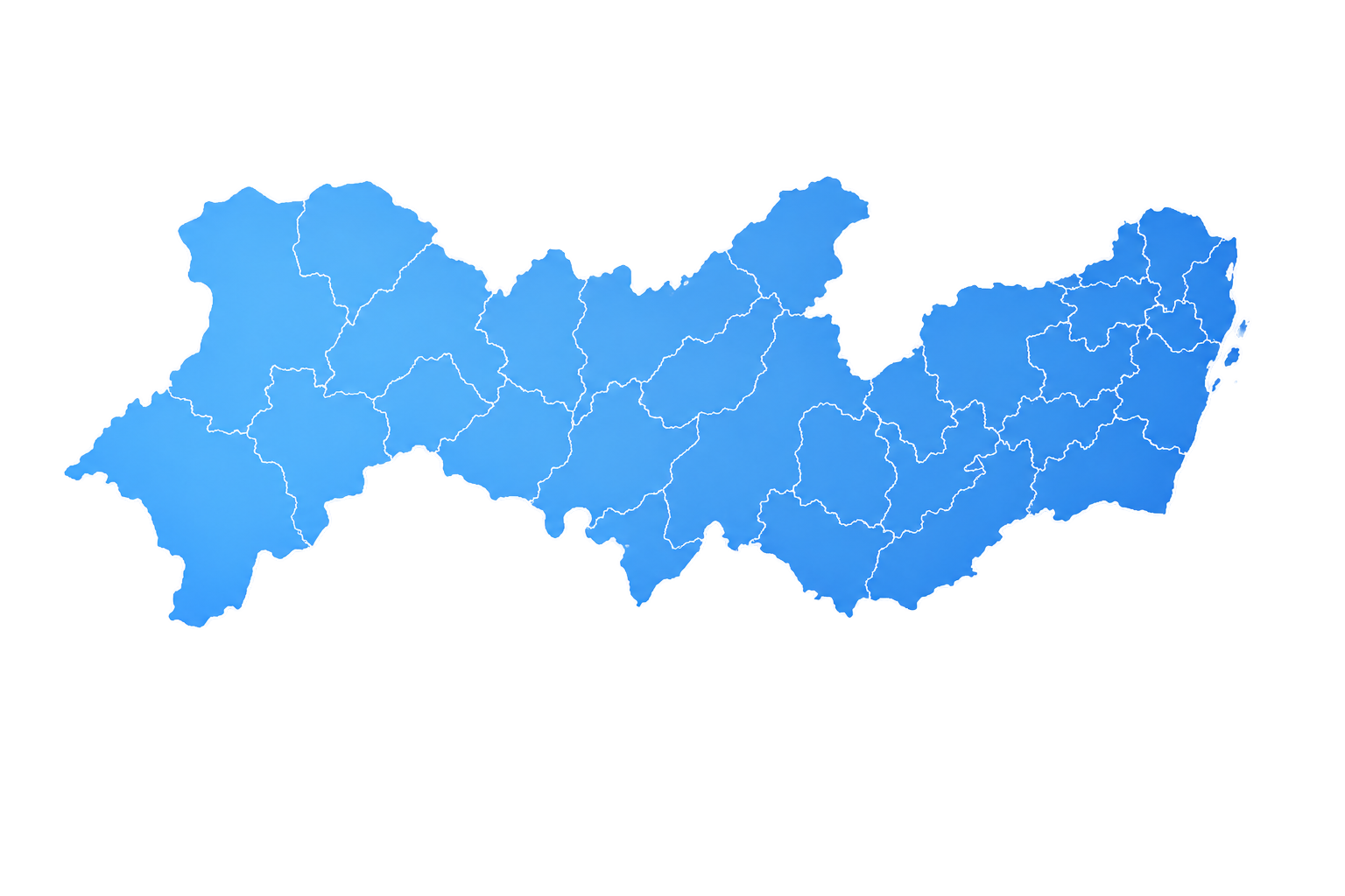 Mapa do Rio Grande do Sul